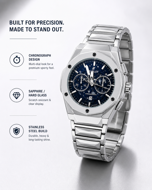 Prime Steel Blue Hublot